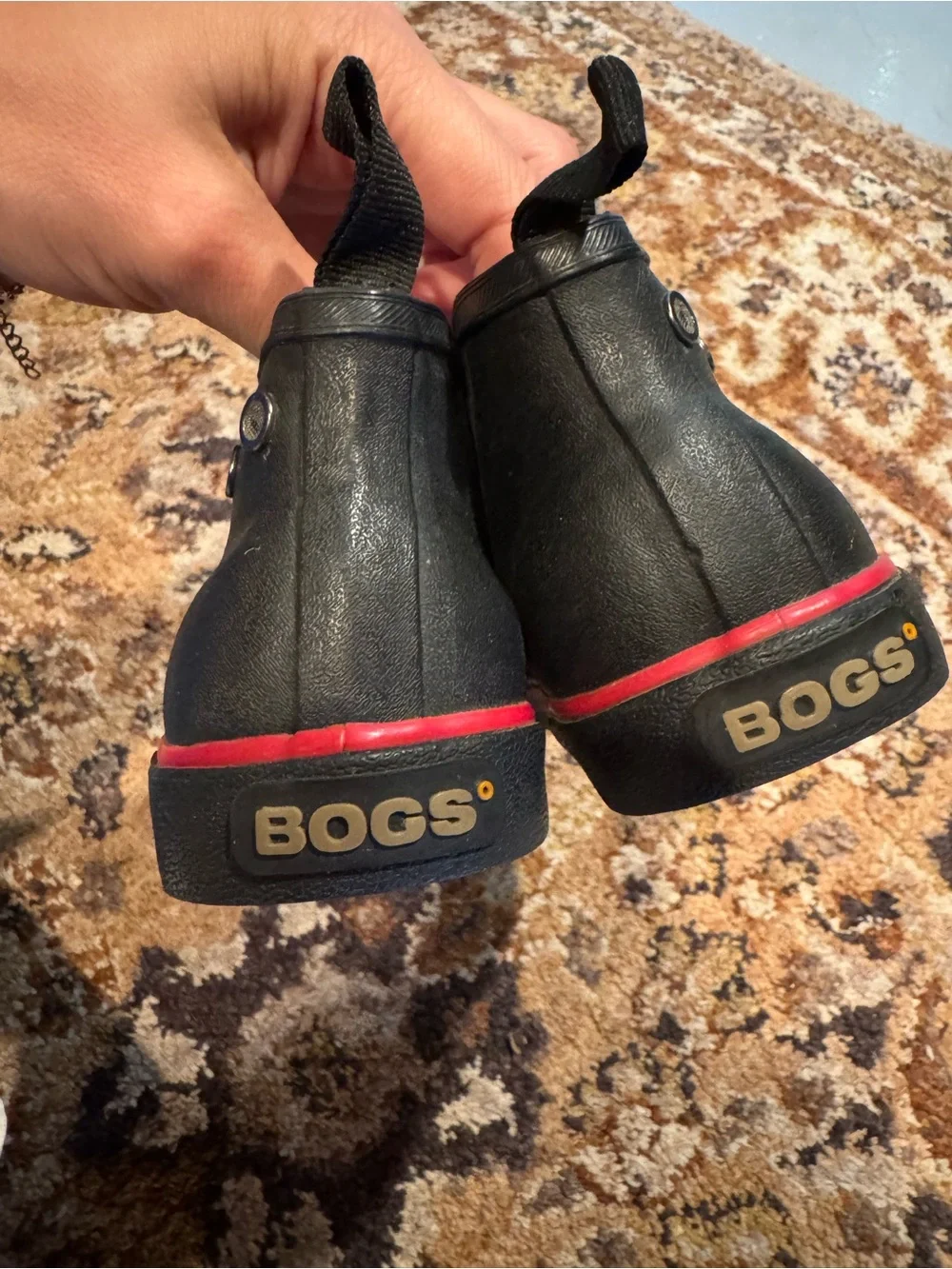 Toddler Bogs Hawthorne Chelsea Rain Boot size 8 (EU 24)